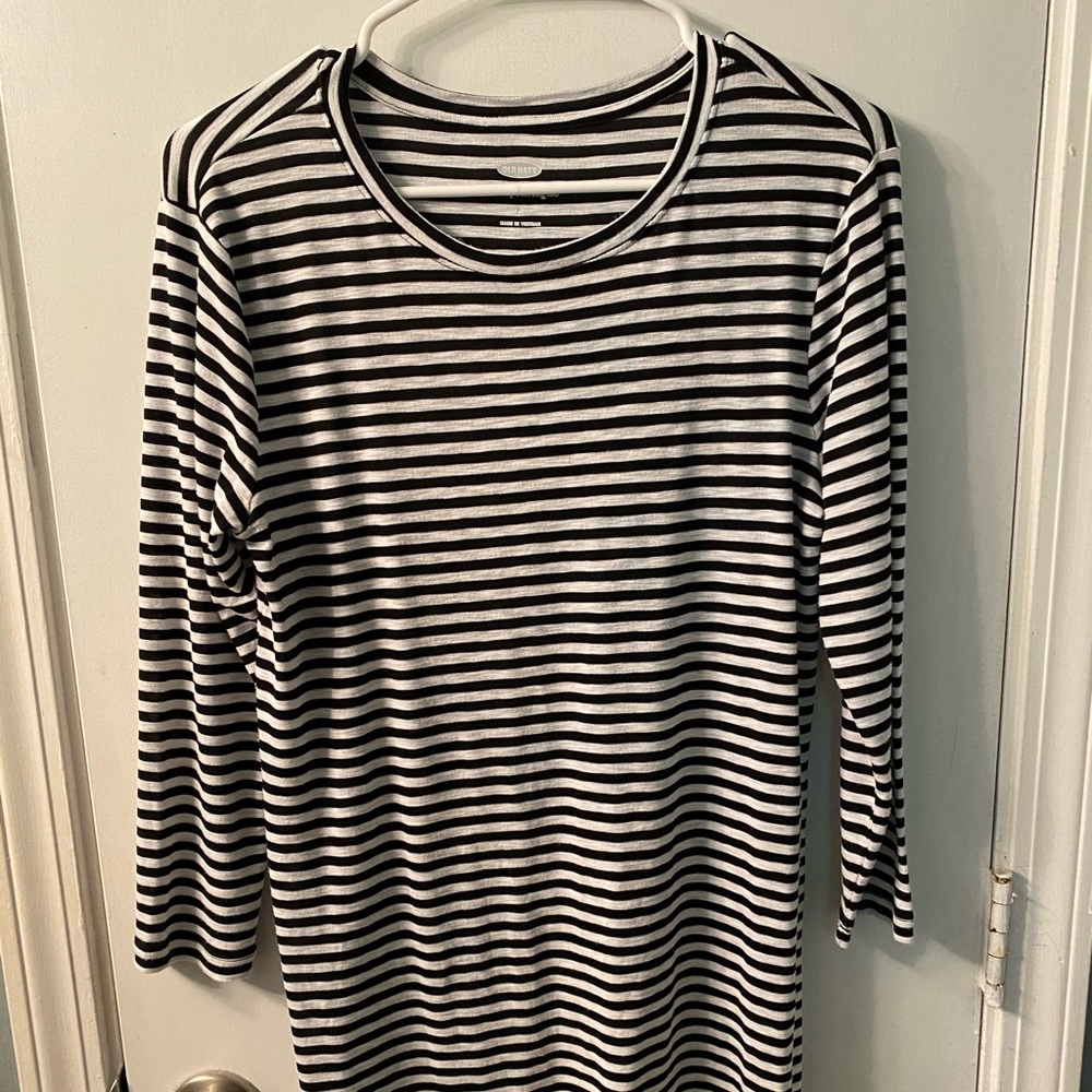 Old Navy striped tunic top